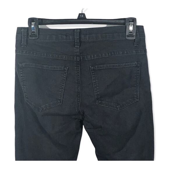 Forever 21 Black-to-Grey Denim Jeggings | Skinny Stretch Jeans | Size 26 - Picture 10 of 13